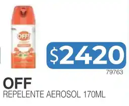 Masivos Off repelehte aerosol oferta