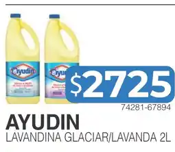 Masivos Ayudin lavandina glacial/lavanda oferta