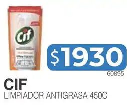 Masivos Cif limpiador antigrasa 450c oferta