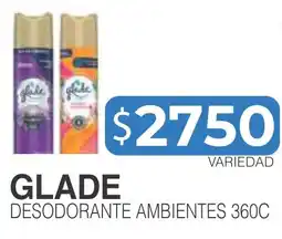 Masivos Glade desodorante ambientes 360c oferta