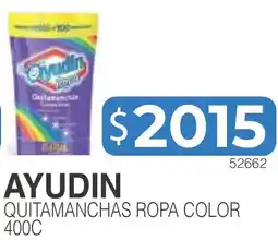 Masivos Ayudin quitamanchas ropa color 400c oferta