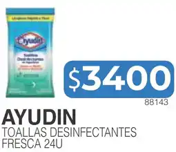 Masivos Ayudin toallas desinfectantes fresca oferta