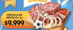 Cordiez Costilla de novillo oferta