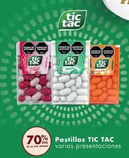 Disco Tic tac pastillas varias presentaciones oferta