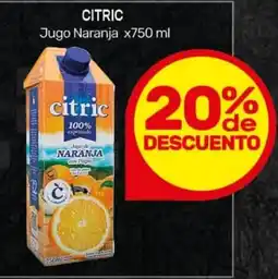 Nini Mayorista Citric jugo naranja oferta