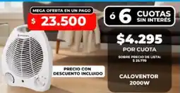 Supermayorista Vital Caloventor oferta