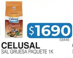 Masivos Celusal sal gruesa paquete oferta