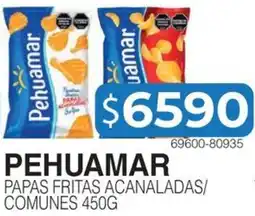 Masivos Pehuamar papas fritas acanaladas/ comunes oferta