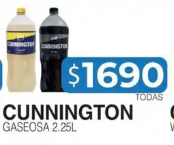 Masivos Cunnington gaseosa oferta