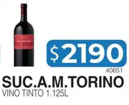 Masivos Suc.a.m.torino vino tinto oferta