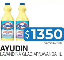 Masivos Ayudin lavandina glaciar/lavanda oferta