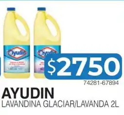 Masivos Ayudin lavandina glaciar/lavanda oferta