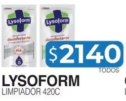 Masivos Lysoform limpiador oferta