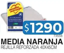 Masivos Media naranja rejilla reforzada oferta