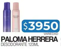 Masivos Paloma herrera desodorante oferta