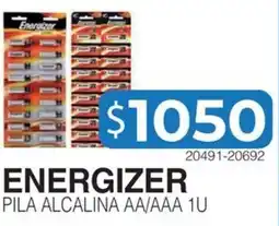 Masivos Energizer pila alcalina aa/aaa oferta