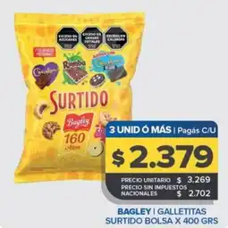 Carrefour Maxi Bagley galletitas surtido oferta