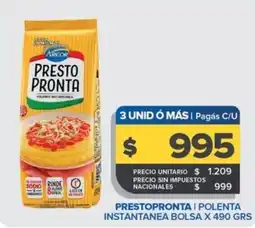 Carrefour Maxi Arcor presto pronta oferta