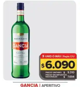 Carrefour Maxi Gancia aperitivo oferta