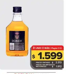Carrefour Maxi Doble-v whisky anejo oferta