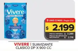 Carrefour Maxi Vivere suavizante clasico dp oferta