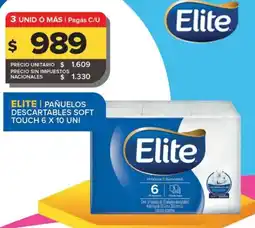 Carrefour Maxi Elite pañuelos descartables soft touch oferta
