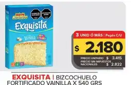 Carrefour Maxi Dafrol March-Par Exquisita Bizcochuelo Fortificada Vainilla oferta
