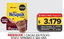 Carrefour Maxi Nestle nesquik original oferta