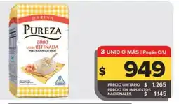 Carrefour Maxi Pureza harina 0000 ultra refinada oferta