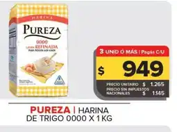 Carrefour Maxi Pureza harina de trigo 0000 oferta