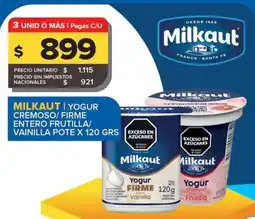 Carrefour Maxi Milkaut yogur oferta
