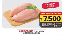 Carrefour Maxi CARREFOUR SUPREMA CONGELADA oferta