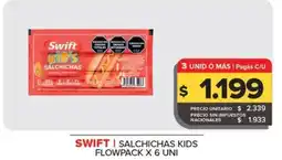 Carrefour Maxi Swift salchichas kids oferta