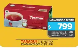 Carrefour Maxi Taragui te filtro diamantado oferta