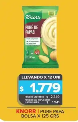 Carrefour Maxi Knorr puré de papas oferta