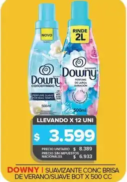Carrefour Maxi Downy suavizante conc brisa de verano oferta