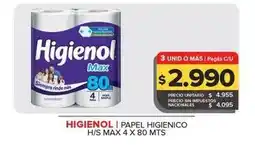 Carrefour Maxi Higienol - papel higiénico h/s max oferta