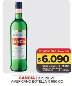 Carrefour Maxi Gancia - aperitivo americano oferta