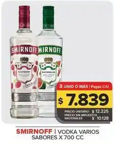 Carrefour Maxi Smirnoff - vodka oferta