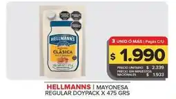 Carrefour Maxi Hellmann's - mayonesa regular oferta