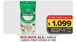 Carrefour Maxi Molinos ala - arroz largo fino oferta