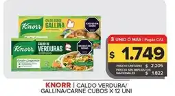 Carrefour Maxi Knorr - caldo verdura oferta
