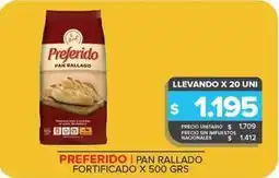 Carrefour Maxi Preferido - pan rallado fortificado oferta