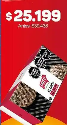 Makro Paty - hamburguesas clásico oferta