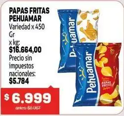 Makro Pehuamar - papas fritas oferta