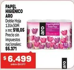 Makro Aro - papel higi00enico doble hoja oferta