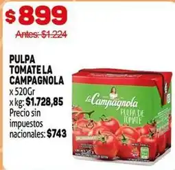 Makro La campagnola - pulpa tomate oferta