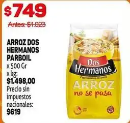 Makro Dos hermanos - arroz dos hermanos parboil oferta
