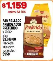 Makro Preferido - pan rallado / rebozador oferta
