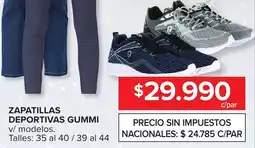 Carrefour Zapatillas deportivas gummi v/ modelos oferta